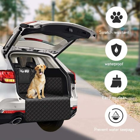 SIVEIS Kofferraumabdeckung für Hunde mit Seitenschutz
