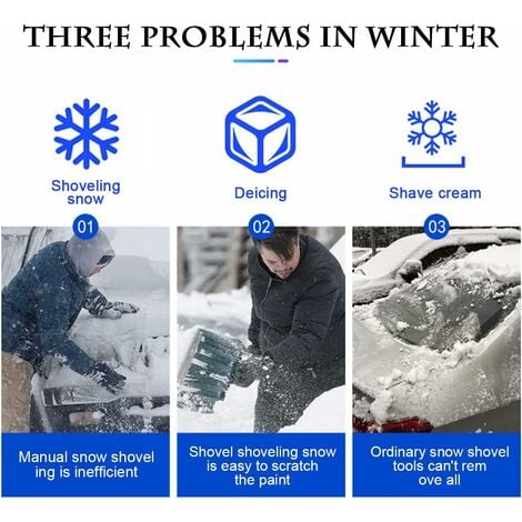 Langlebiger Schnee Eis Schaber, Auto Windschutzscheibe, Auto Eis