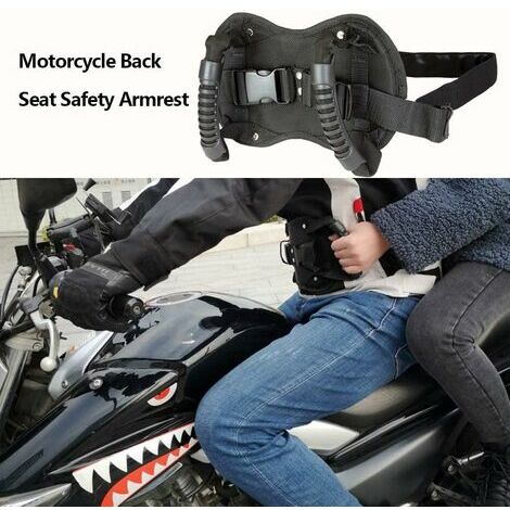 Motorrad-Rücksitz-Sicherheits-Beifahrer-Haltegriff, rutschfester Gurt- Sicherheitsgurt-Schutz