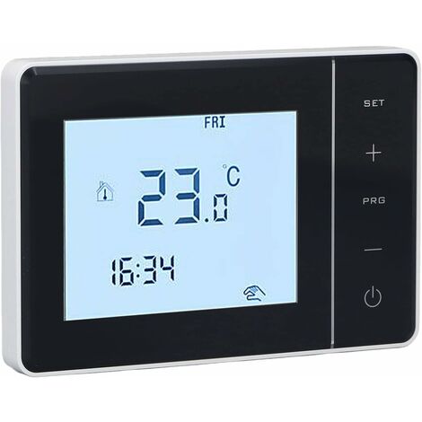 Temperaturregler, programmierbarer LCD-Digitalthermostat für