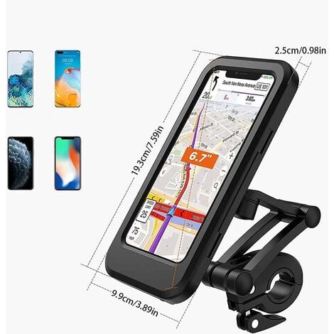 Hama Smartphone-Halterung »Handy Fahrrad und Motorradtasche, 360