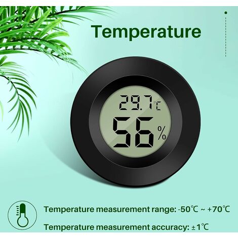 Mini Digital LCD Thermometer Hygrometer Temperatur
