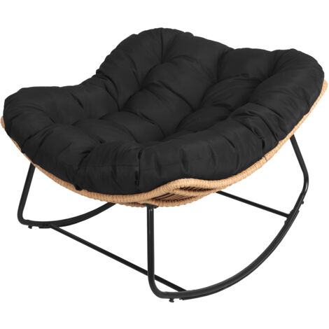 Cuscini Per Sedia A Dondolo Da Giardino 110 X 100cm | Cuscino Per Sedia Sospesa Cuscino Per Sedia Sospesa Amaca Antracite 84509042