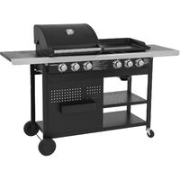 Barbecue a gas VESUVIO Duo - 3 bruciatori + plancha 3 bruciatori
