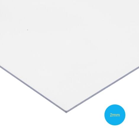 Solstice Solid Polycarbonate Glazing Sheet Clear 610mm x 610mm x 2mm