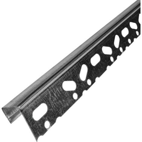 Galvanised 12.5mm Edge Bead 3.0m Pack of 50