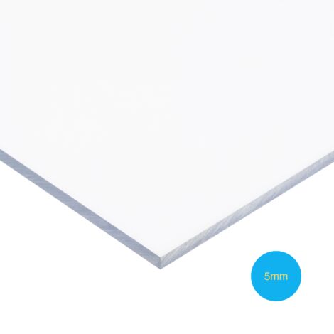 Solstice Solid Polycarbonate Glazing Sheet Clear 500mm x 500mm x 5mm