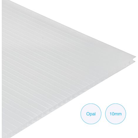 Solstice Twinwall Polycarbonate Sheet Opal 1500mm x 1200mm x 10mm