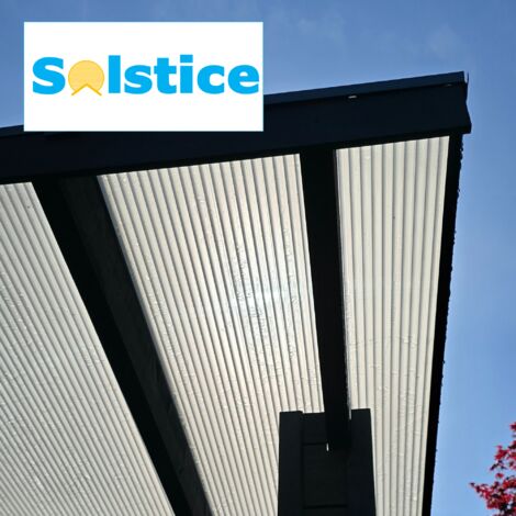 Solstice Multiwall Polycarbonate Sheet Bronze/Opal 2500mm x 900mm x 25mm