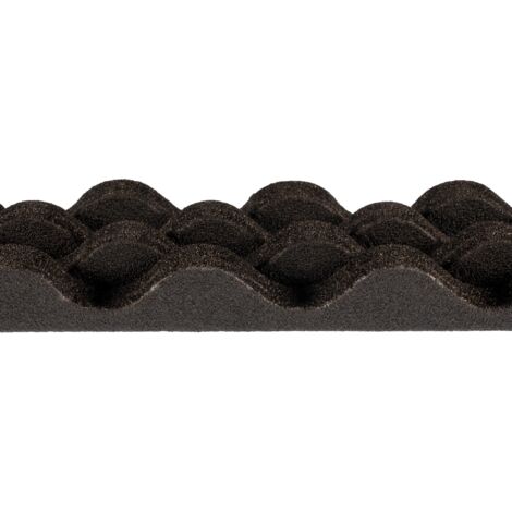 Flexible Foam Eaves Filler Black 1000mm - Pack of 4