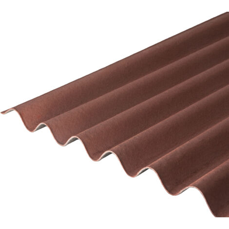 Bitumen Corrugated Red Roofing Sheet 2m x 950mm x 2.6mm