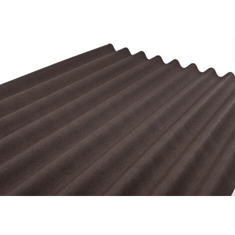 Onduline Classic Bitumen Roof Sheet Brown 2m x 950mm x 3mm