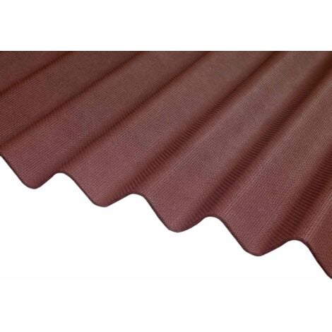 Bitumen Corrugated Sheets Red 2m x 930mm x 2.2mm