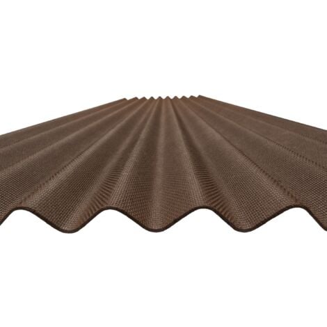 Bitumen Corrugated Sheets Red 2m x 930mm x 2.2mm