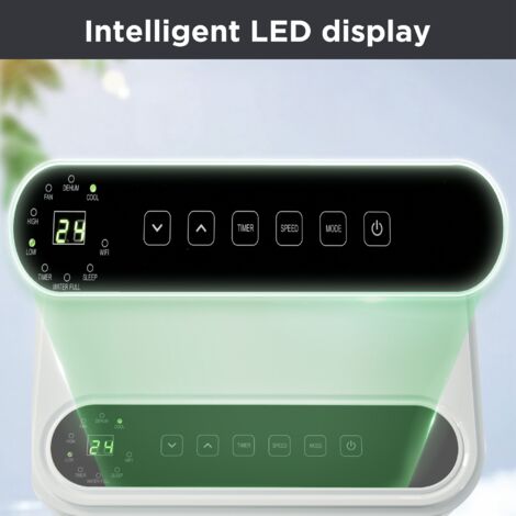 Climatiseur Mobile Coolmaster 2.0 Eco R290 App - 7000 Btu - 25 M² à
