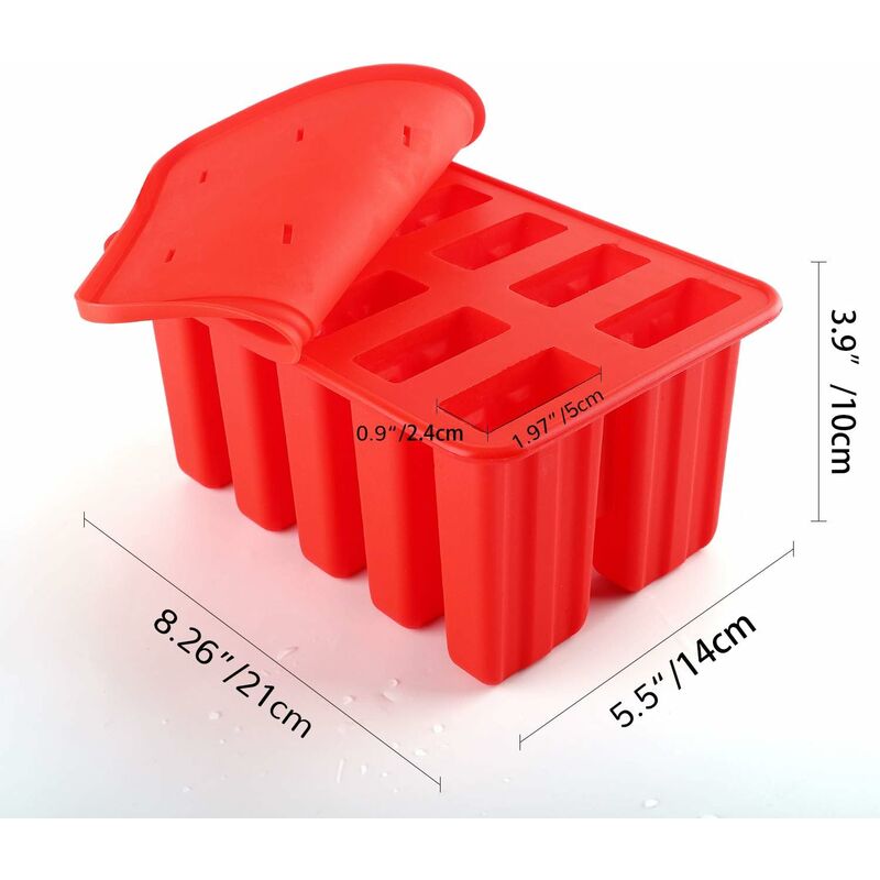 Dtampo Ghiaccio,Stampo Ghiaccio Silicone,Stampo Ghiaccio con Coperchio, Stampi per ghiaccio,Cubetti di Ghiaccio Riutilizzabili Stampo Ghiaccio,100%  Senza BPA. : : Casa e cucina