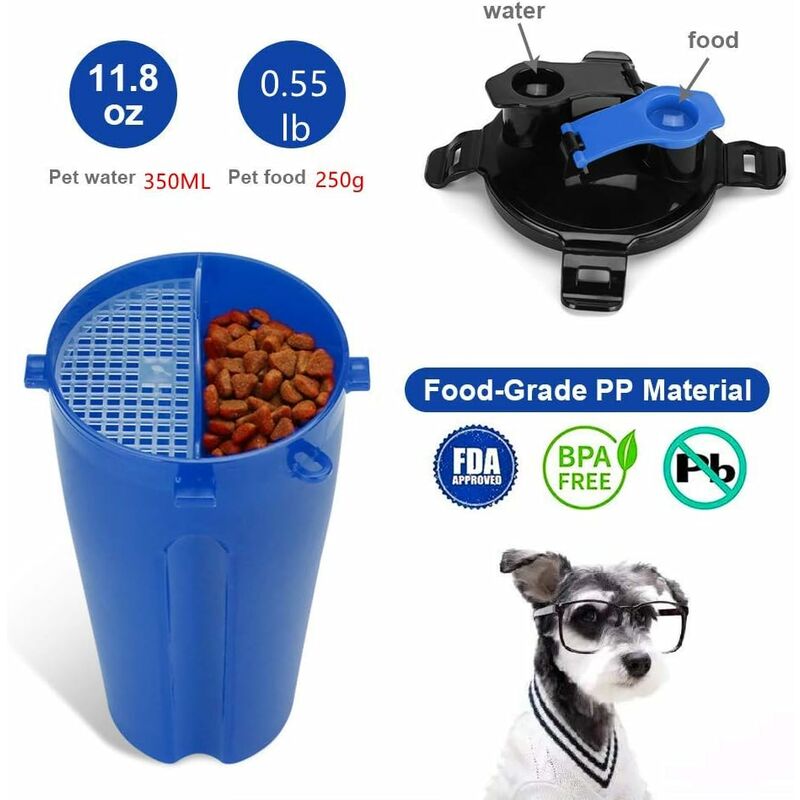 350ML/1000ML ciotola pieghevole per cani da viaggio ciotola pieghevole per  animali domestici in Silicone ciotola