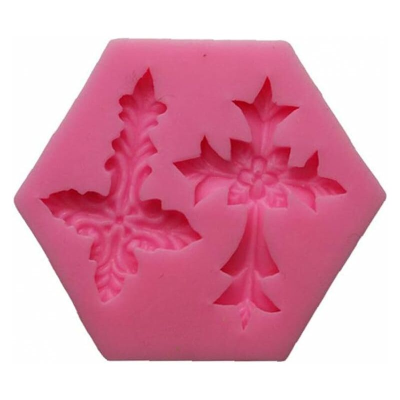 Stampi per torta a forma di fiore Stampo per cioccolato fondente a forma di  croce Stampo in silicone per la decorazione di torte Prodotti per la casa  di caramelle al cioccolato