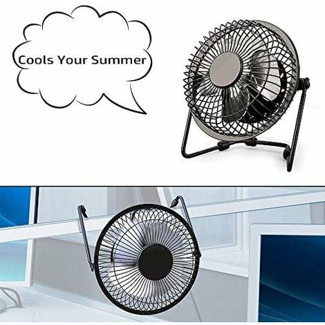 Mini-Ventilateur Métallique Nedis FNDK1GY10