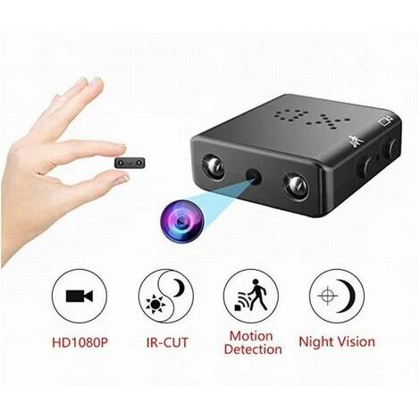 Mini Spy Camera Recorder, Full HD 1080P Spy Cam Wireless Nanny Hidden Camera  con rilevamento del movimento e visione notturna, micro telecamera di  sorveglianza interna/esterna : : Elettronica