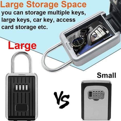 Cassetta di sicurezza per chiavi in plastica cassetta di sicurezza per  chiavi a parete resistente alle