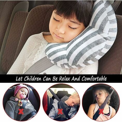 Auflosung Cuscino per Cintura di Sicurezza per Bambini, Cuscino per Auto  per Bambini, Cintura di Sicurezza