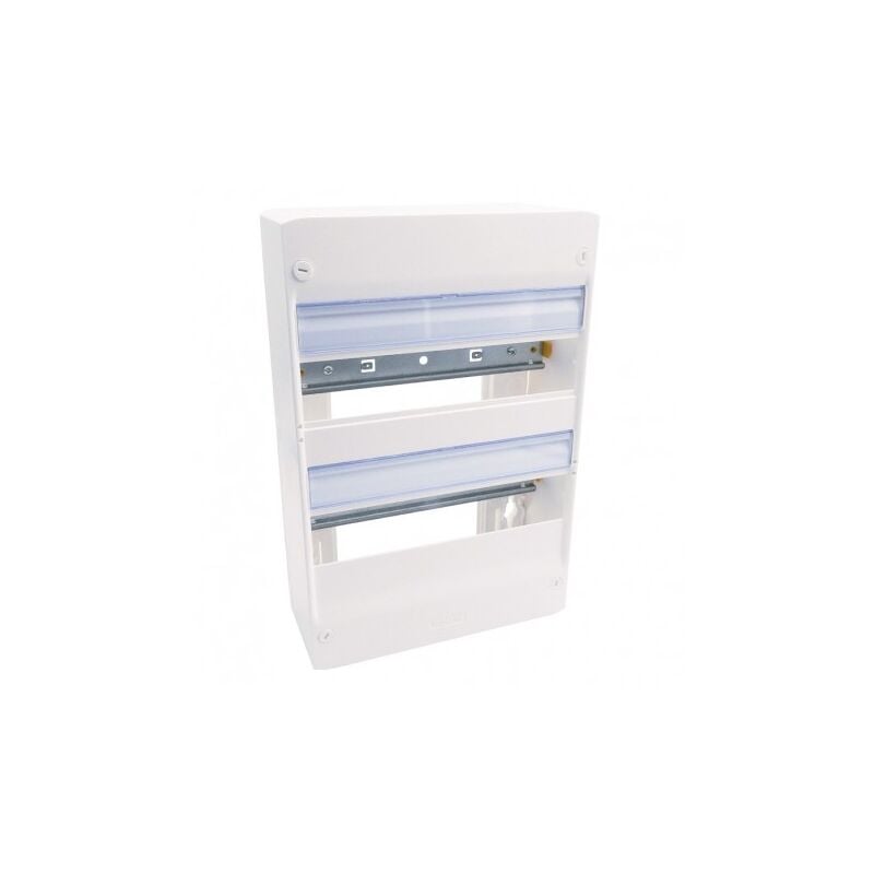 Coffret Drivia 13 modules 2 rangées IP30 IK05 - Blanc RAL9003 -401212
