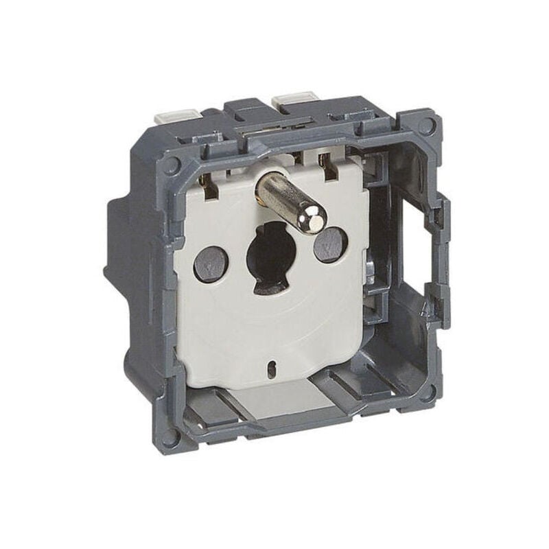 Prise de courant standard Français Céliane 16A 250V 2P+T bornes automatiques - 067111