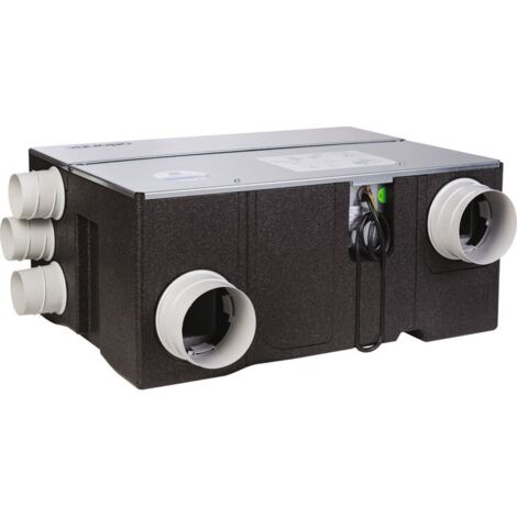 Atlantic – VMC double flux haut rendement – Débit max 300m³/h – Installation horizontale en comble – Système de dégivrage automatique