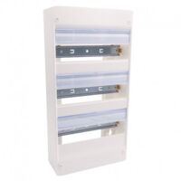 Coffret Drivia 13 modules 3 rangées IP30 IK05 - Blanc RAL9003 -401213
