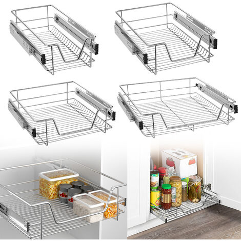 Buffet de cuisine Z60, avec support au micro-ondes et placard de rangement,  160 cm à x 58 cm le x 35 cm P, blanc / macadamia.