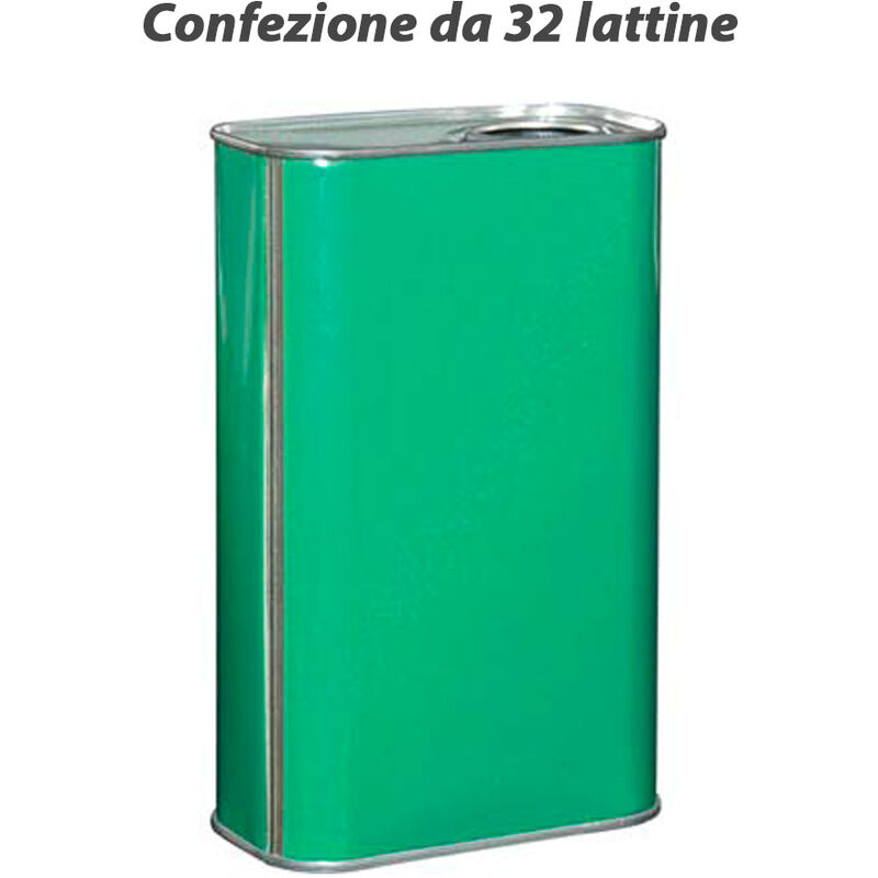 Lattine per OLIO con Tappo da Lt 0,25 – 0,5 Contenitori in Banda Stagnata  per Alimenti