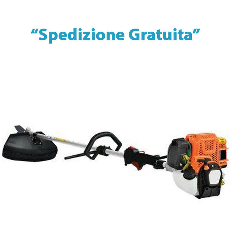 Jhonsorr Decespugliatore a Benzina 5in1 Multifunzione con Asta Scuotiolive  Prolunga Testina 52cc Scoppio Uso Professionale