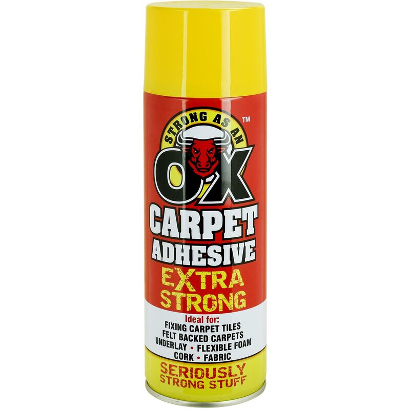 1x Extra Strong Spray Carpet Adhesive For Tiles Felt Underlay Fabric