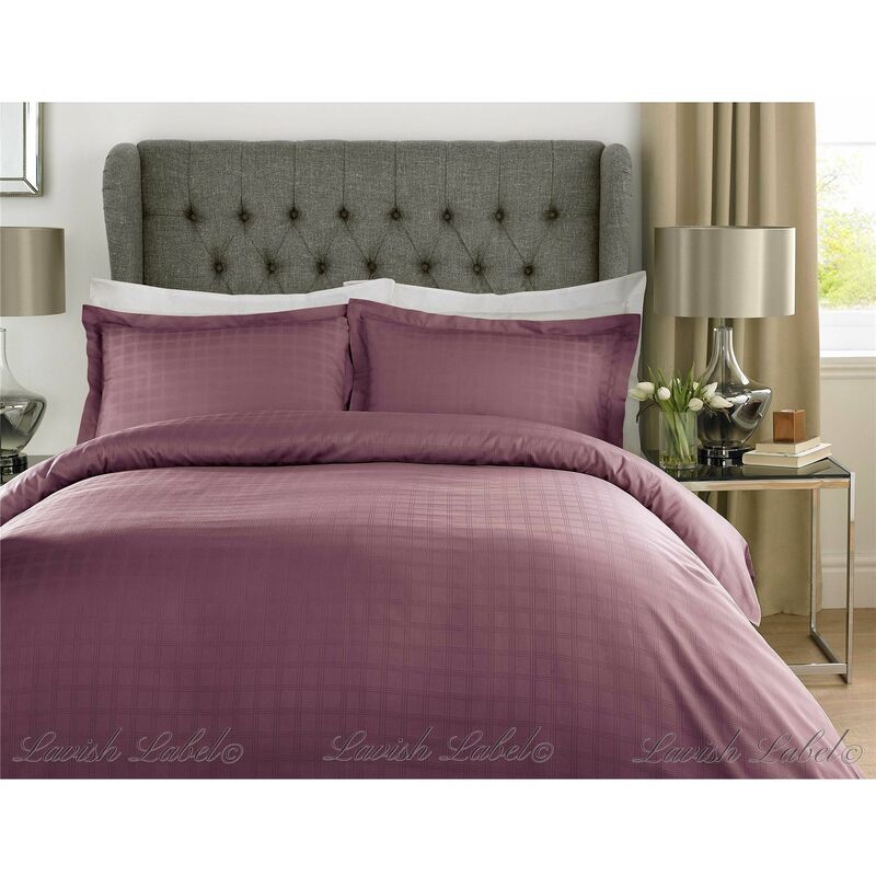 Pure Cotton Checked Bedding Set