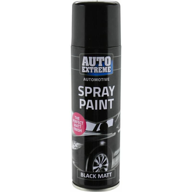 Automotive Spray Paint Black Matt