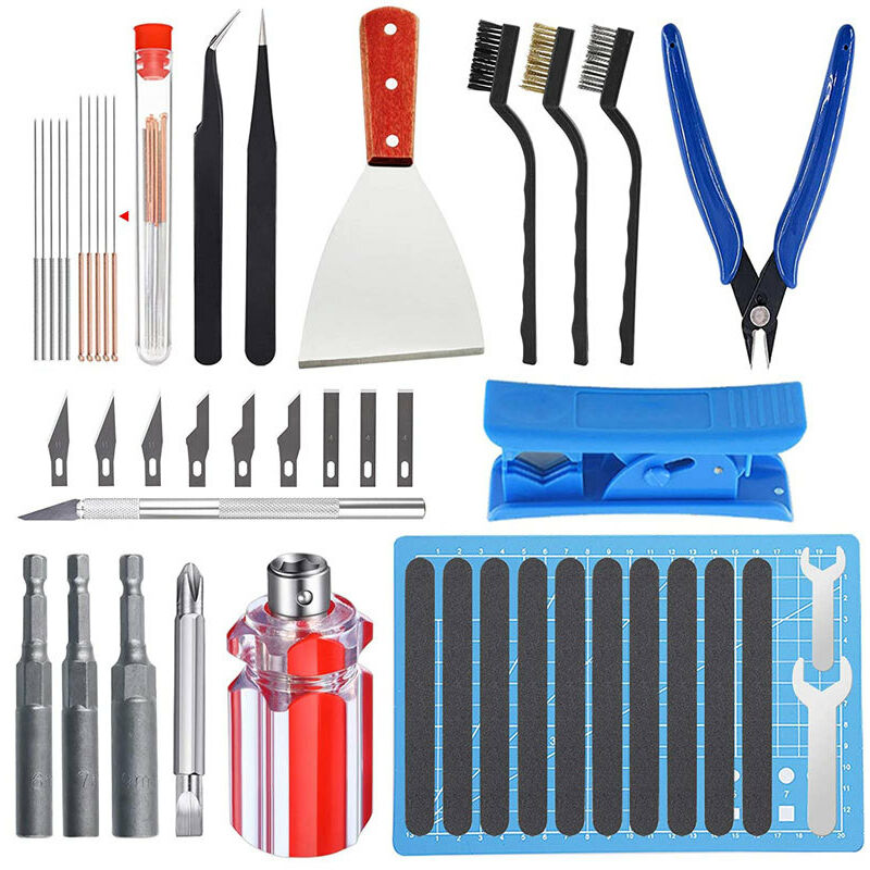 1 Set 3d Imprimante Accessoires Kit d’outils Imprimante 3D Kit d’outils de  nettoyage Kit d’outils de bricolage