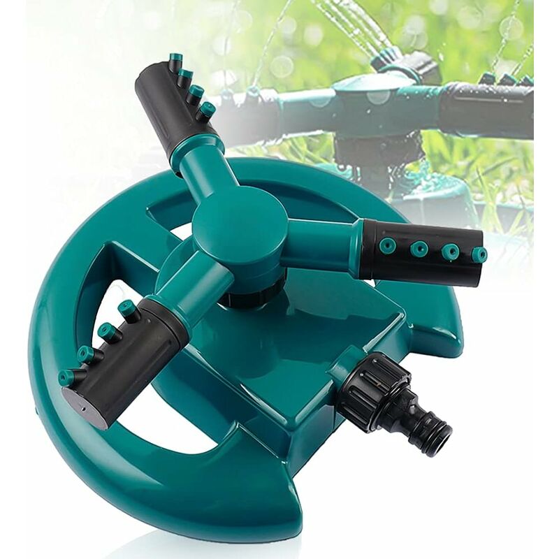 Sprinkler, roterande sprinkler, automatisk trädgårdssprinkler 360