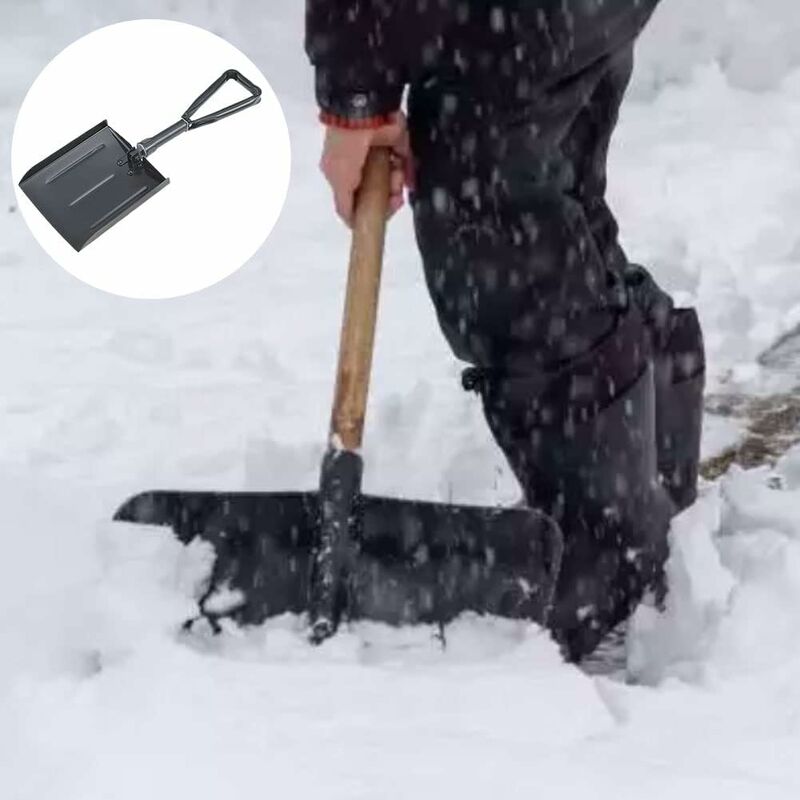 Pelle à neige pour voiture, pelle à neige pliable d'urgence, portable et  amovible, outils de déneigement pour voiture, maison, jardin