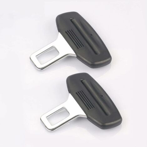 Avertissement anti-ceinture, sirène de ceinture, languette de ceinture pour  boucle métallique, poignée en plastique, gris (