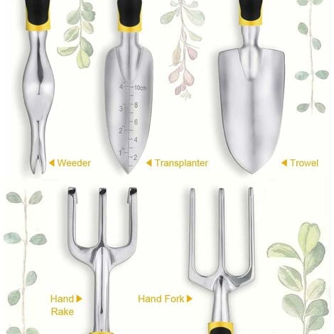 Ensemble d'outils de jardin pour hommes et femmes, pelle de jardin