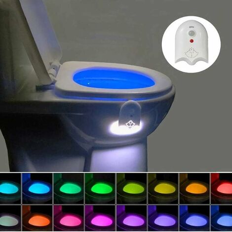 Le gadget de lumière de nuit pour la cuvette de toilette Funny Led