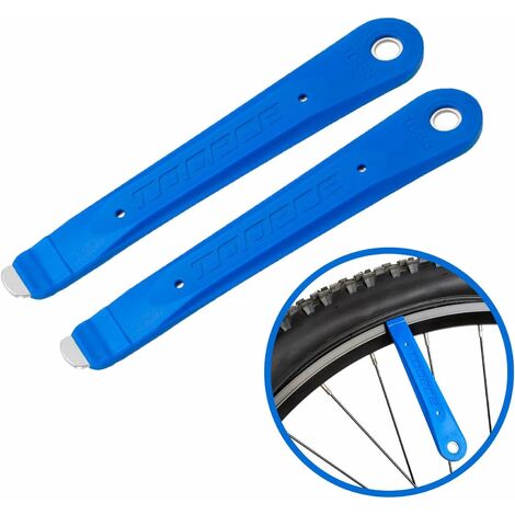 Outil de changement de cuillère de pneu de levier de pneu de bicyclette,  ensemble portatif d