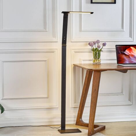 Lucande Lampada da terra dimmerabile (Moderno) colore Nero | FindTheDeal