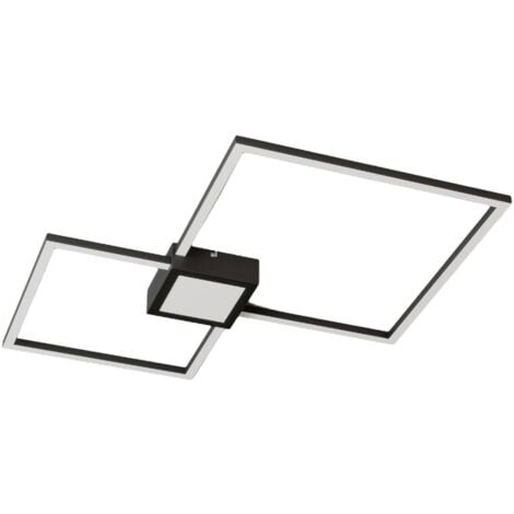 Lindby Duetto Plafoniera LED Antracite 28 W