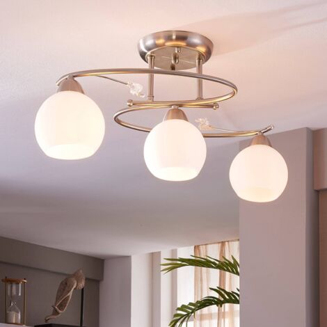 Lindby 'Svean' in Grigio da Vetro