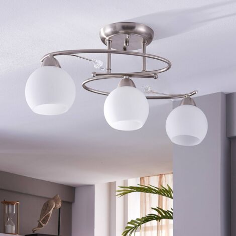 Lindby 'Svean' in Grigio da Vetro