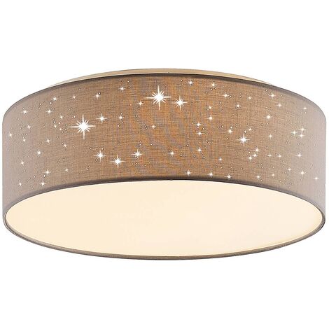 Lindby Plafoniera LED Ravion, 90 Cm, Nero, 3.000 K, Lampada LED Plafoniera Led Plafoniera 97511568