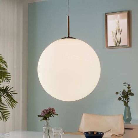 Lindby 'Marike' in Bianco da Vetro
