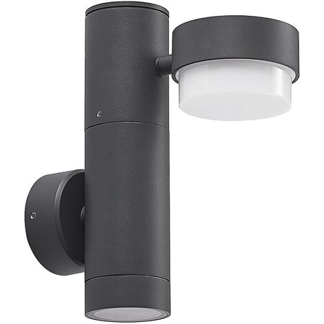 Lucande Ditta applique LED da esterni altoparlante, applique da esterni